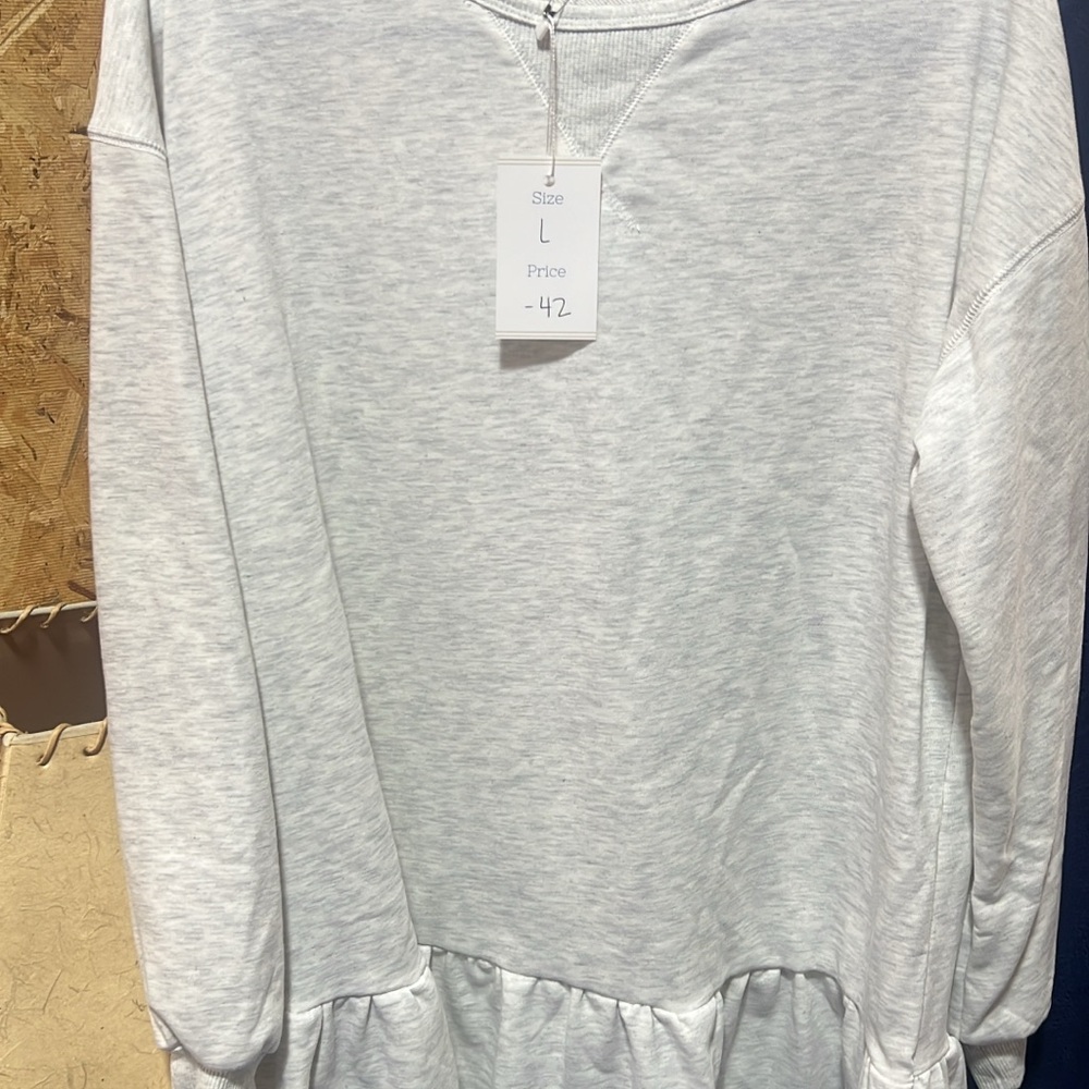 White Long Sleeve Top